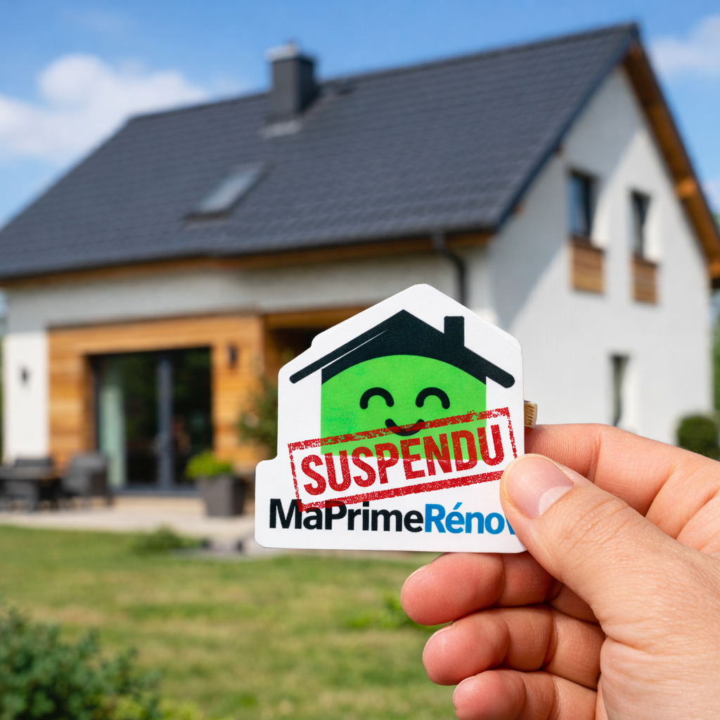 Banniere Article MaPrimeRénov' Suspendue en 2026