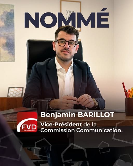 Benjamin Barillot - Vice Président de Commission Communication Fédération de Vente Direct